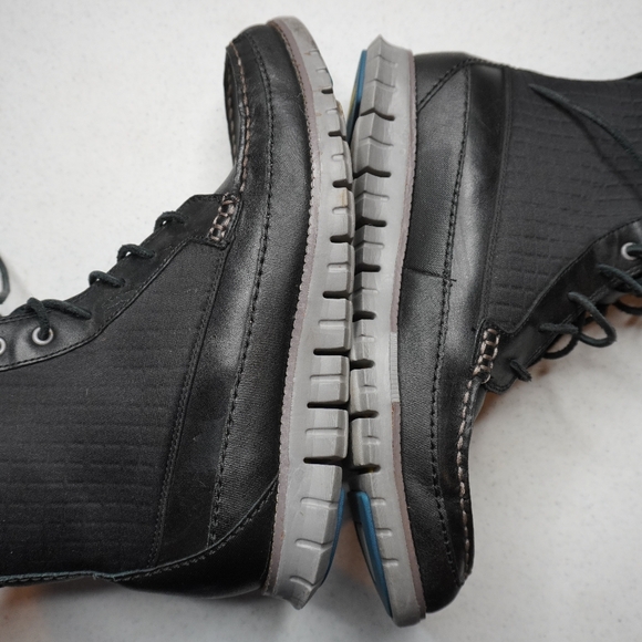 40) COLE HAAN GRAND.ØS Mountian Hardware Water Resistant Lace Dress Boots Sz. 10 - Picture 11 of 13